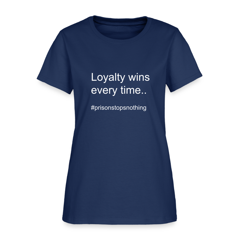 Women's T-Shirt -  blue dusk